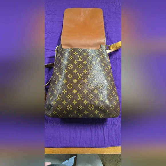Louis Vuitton Brown Monogram Messenger Bag - Picture 6 of 15